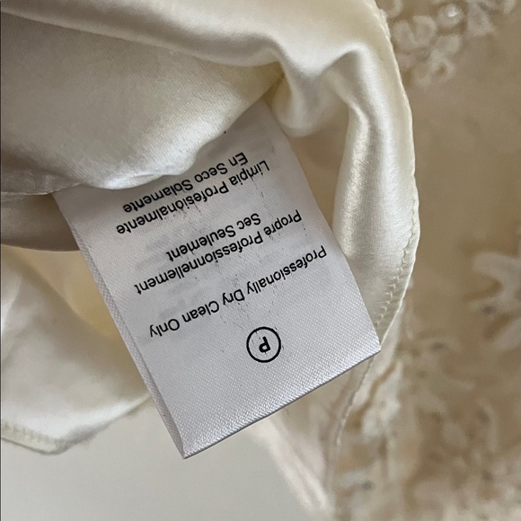 Anthropologie Payal Jain Archer Mini Dress Size 10 Cream Ivory Floral Silk NWT - Picture 12 of 16